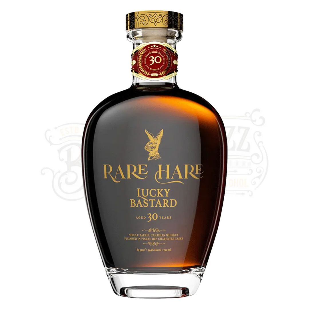 Rare Hare Canadian Whisky Single Barrel Lucky Bastard Finished In Pineau Charentes Casks 30 Year 700ml
