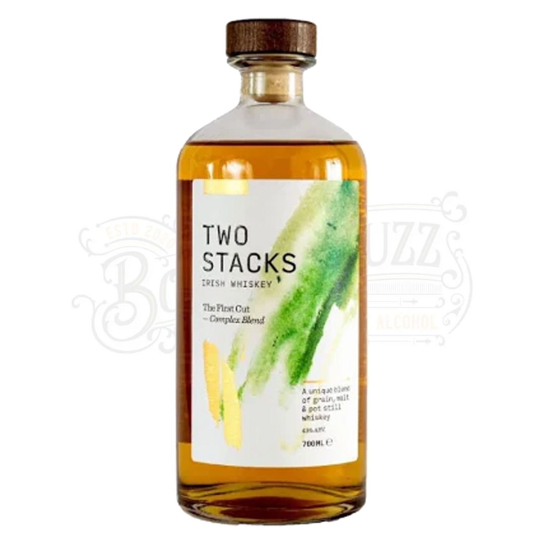 Two Stacks Blended Irish Whiskey The First Cut Signature Blend 700ml