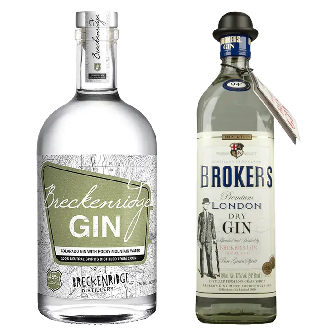 Breckenridge Gin & Broker's Gin Bundle