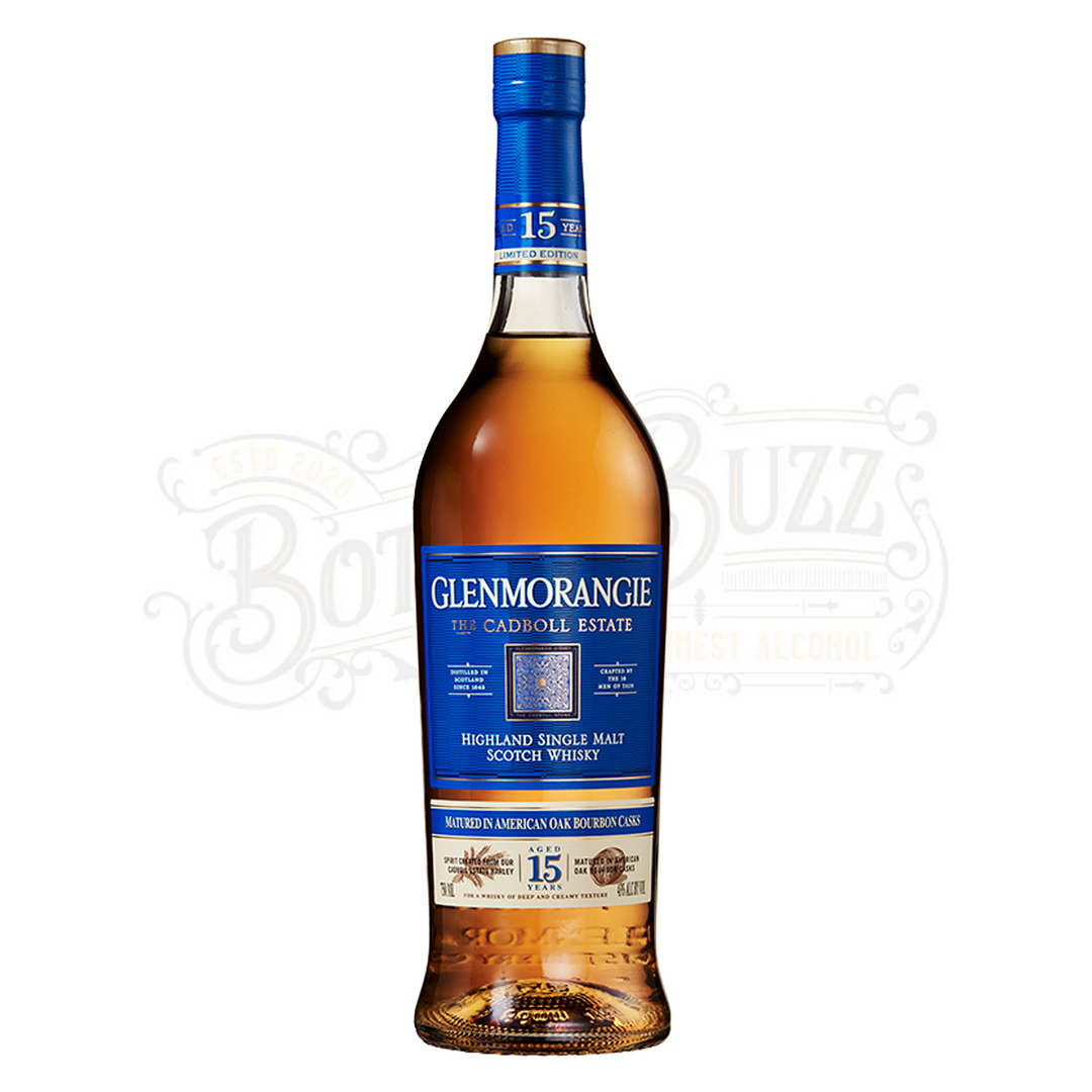 Glenmorangie Single Malt Scotch The Cadboll Estate Designer Bourbon Casks 15 Year