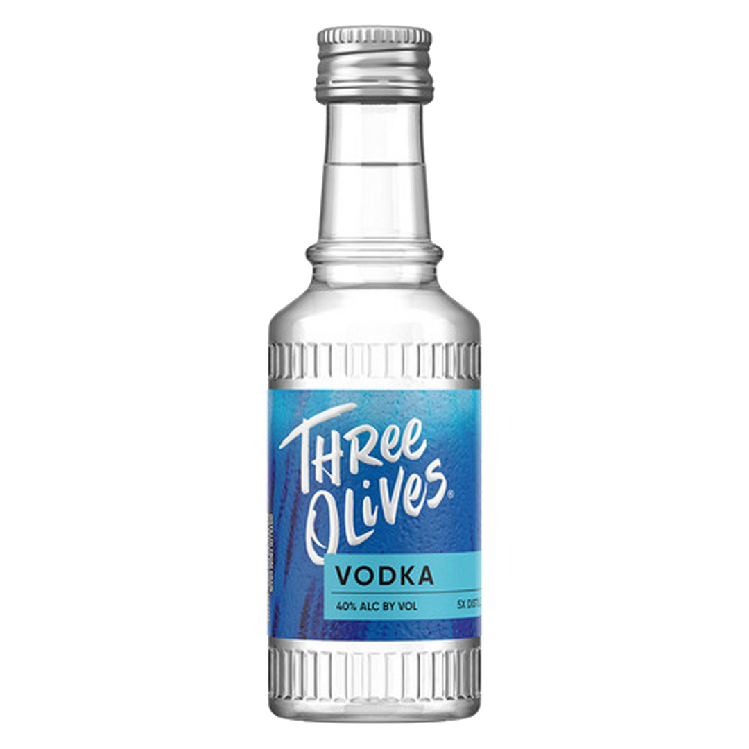 Three Olives Vodka 50 ml 10 Pack