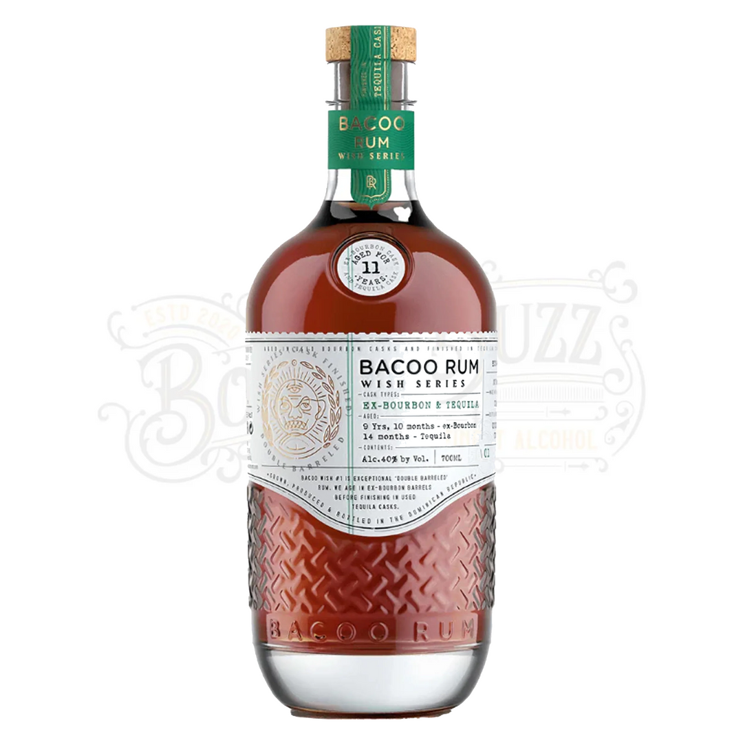 Bacoo Aged Rum Tequila Cask Finish Wish Series 11 Year 700ml