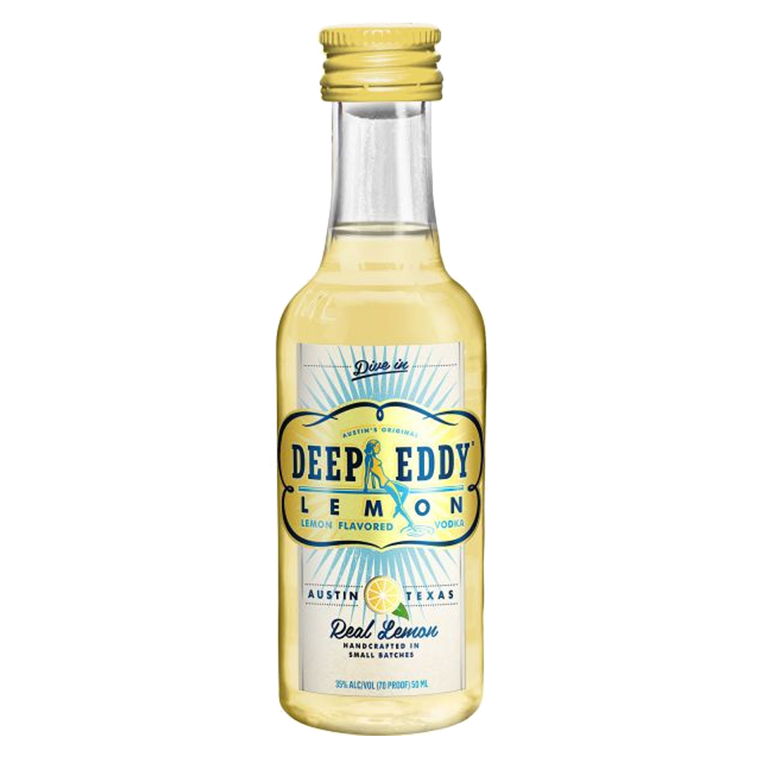 Deep Eddy Lemon Flavored Vodka 50ml 10 Pack