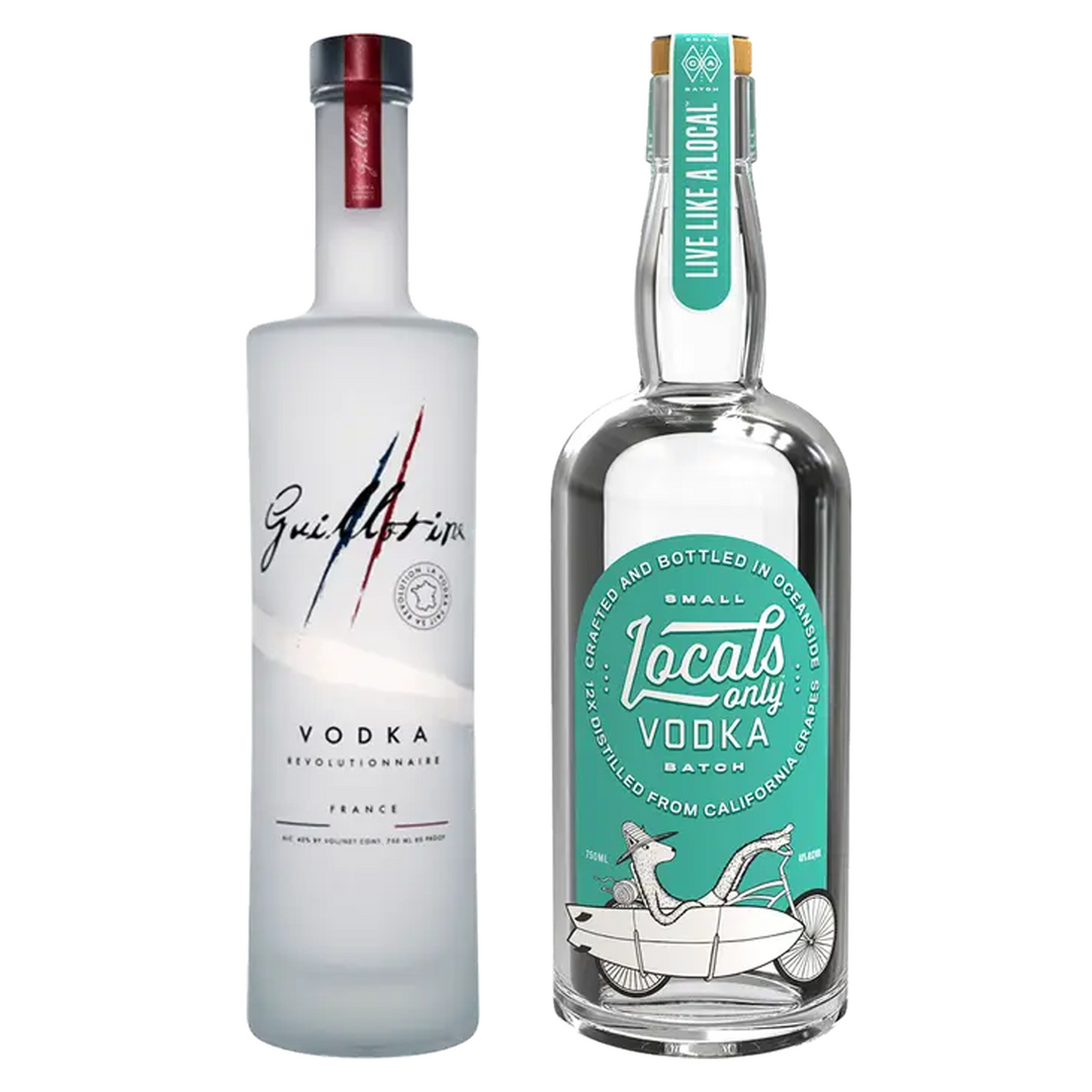Guillotine Originale Vodka & Locals Only Straight Vodka Bundle