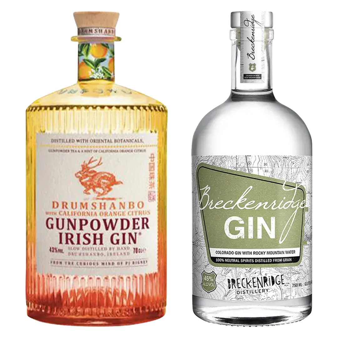 Drumshanbo Gunpowder California Citrus Gin & Breckenridge Gin Bundle