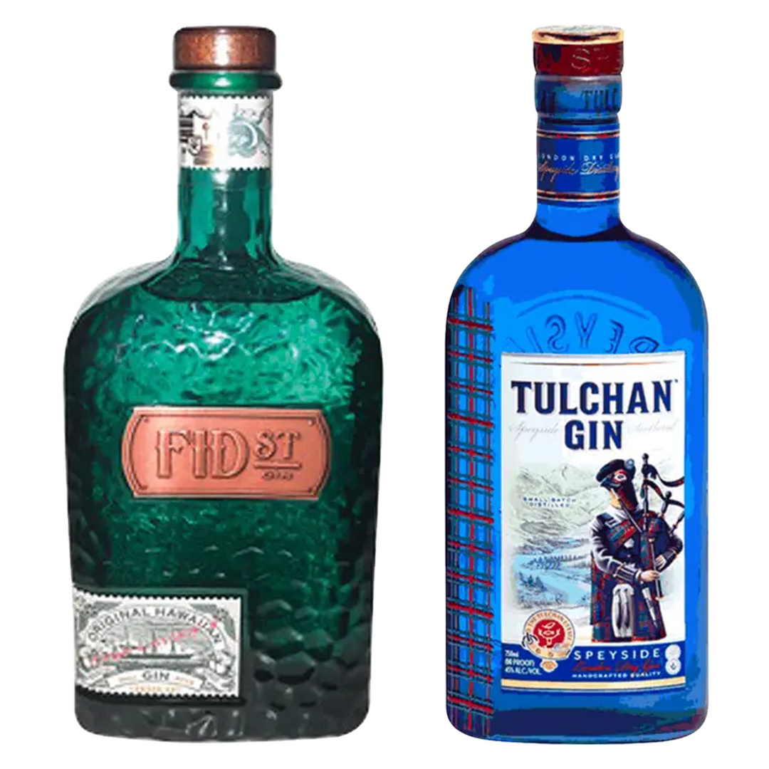 Fid Street Hawaiian Gin & Tulchan Gin Bundle