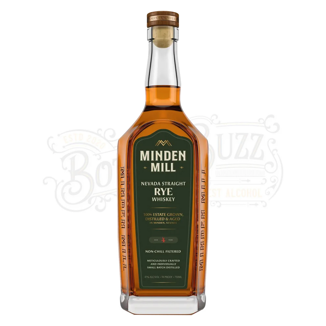 Minden Mill Straight Rye Whiskey 4 Year