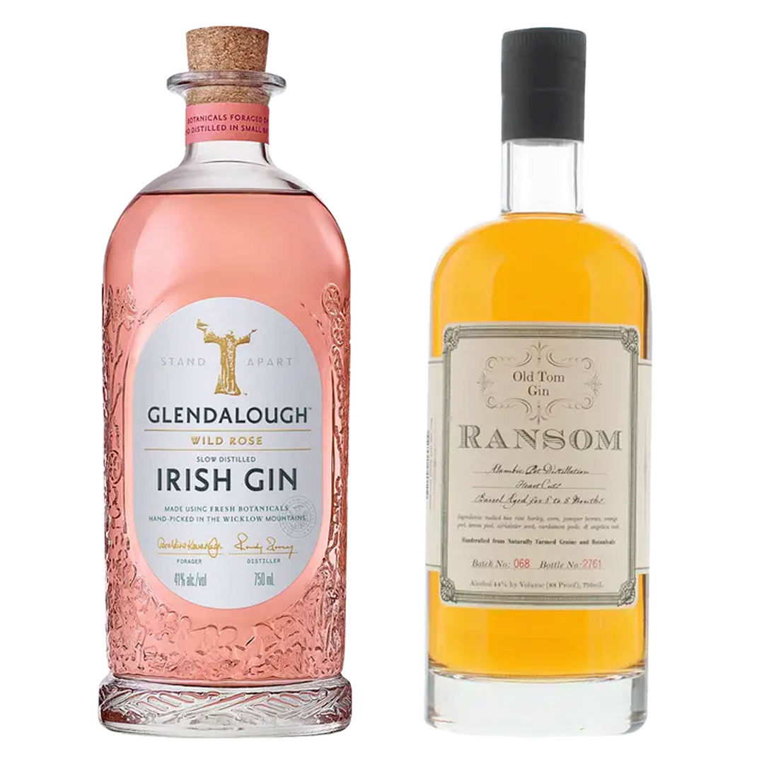 Glendalough Rose Gin & Ransom Old Tom Gin Bundle