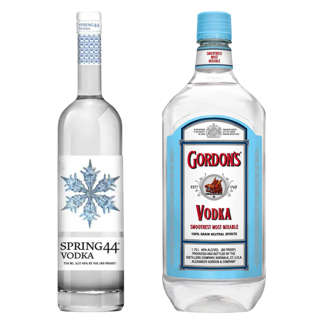 Spring 44 Vodka & Gordon's Vodka Specialty Spirit Bundle