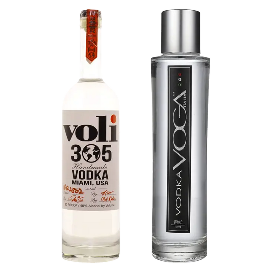 Voli 305 Vodka & Voga Vodka Bundle