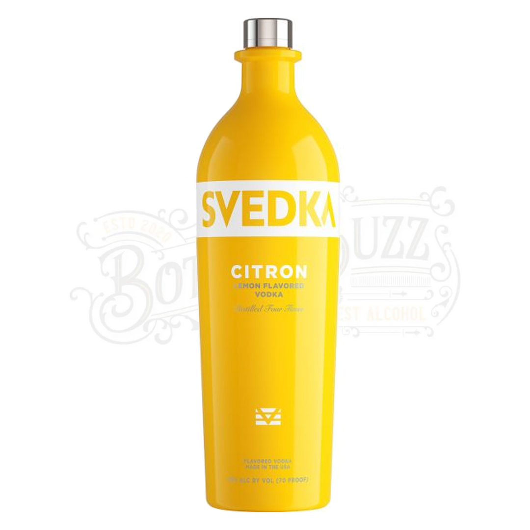 Svedka Lemon Flavored Vodka Citron 1L
