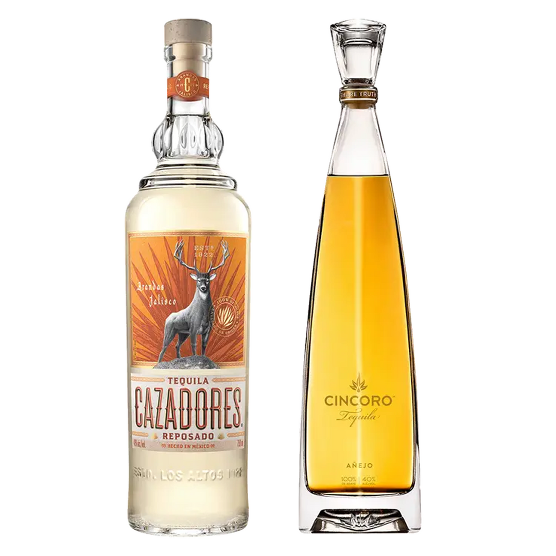 Cazadores Tequila Reposado & Cincoro Tequila Anejo Bundle
