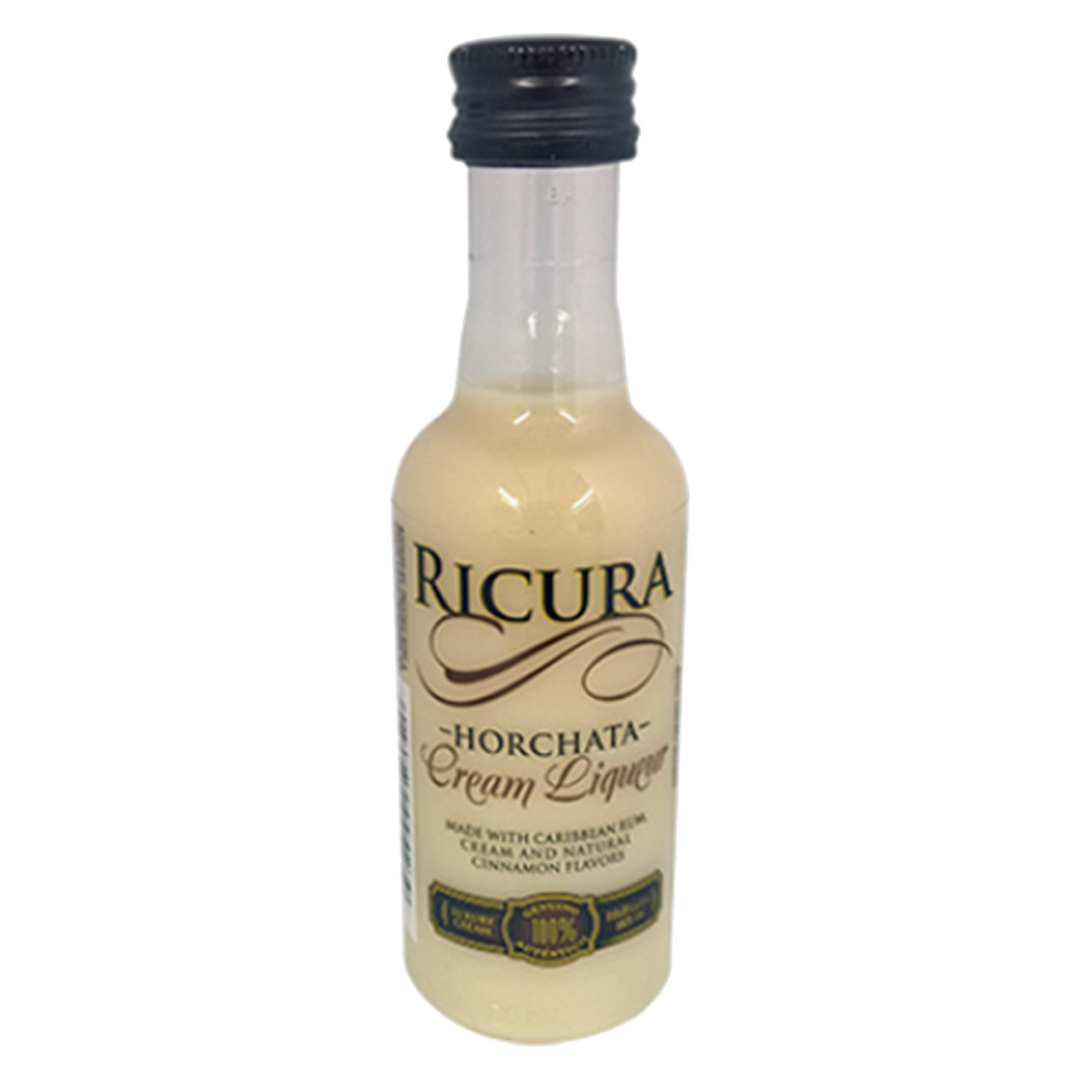 Ricura Horchata Cream Liqueur/Liquor 50 ml 10 Pack
