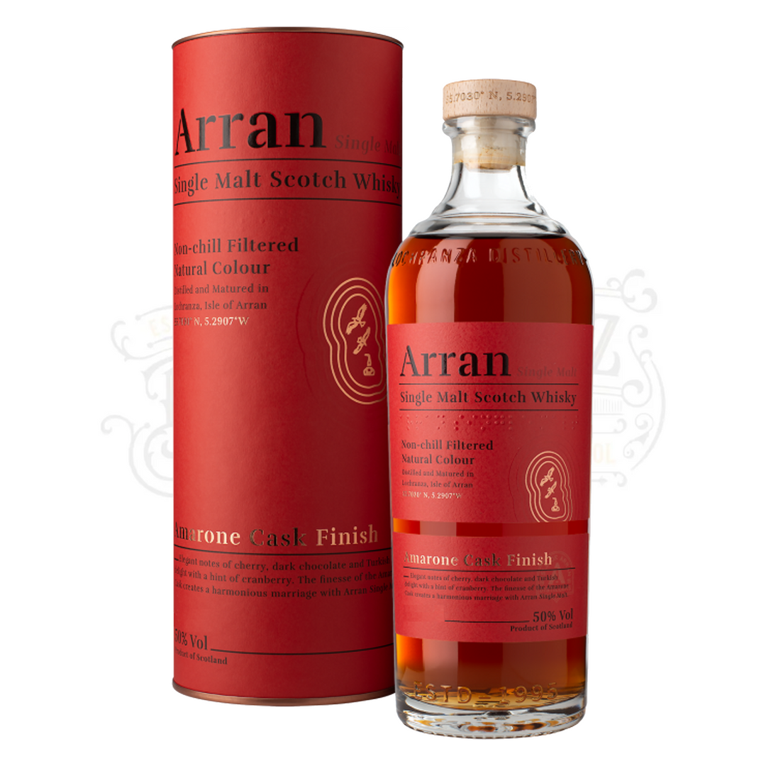 The Arran Malt Single Malt Scotch Amarone Cask Finish 700ml