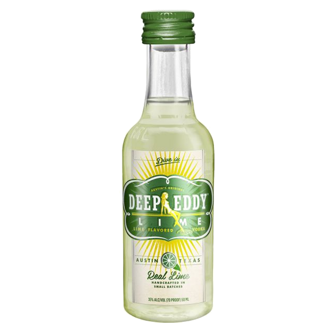 Deep Eddy Lime Flavored Vodka 50ml 10 Pack