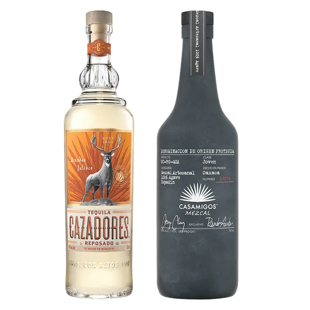 Cazadores Tequila Reposado & Casamigos Mezcal Joven Bundle