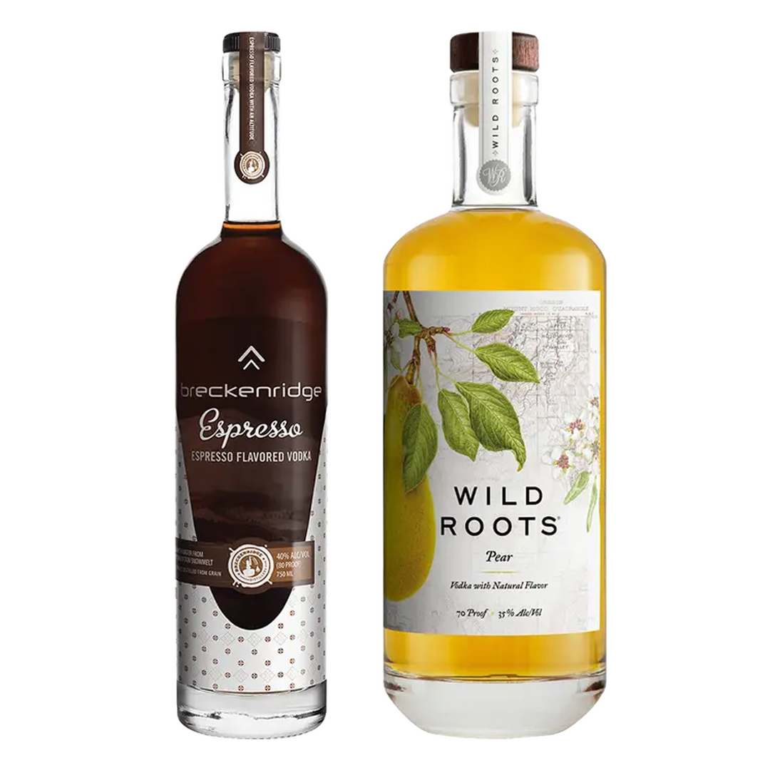 Breckenridge Espresso Vodka & Wild Roots Pear Vodka Bundle
