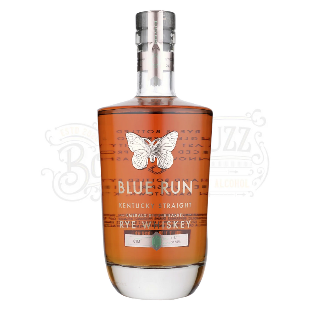 Blue Run Rye Whiskey Emerald Single Barrel 4 Year