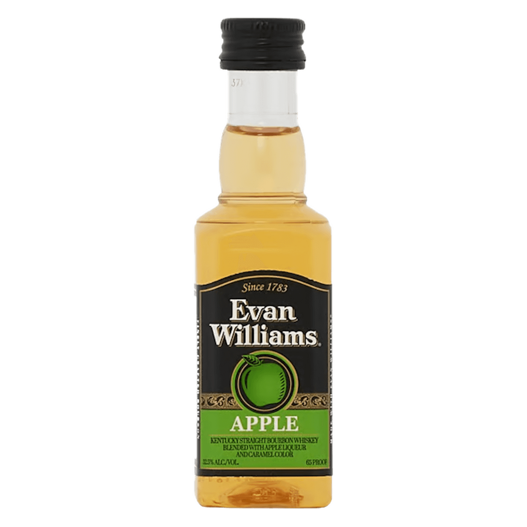 Evan Williams Apple Whiskey Liqueur 50ml 15 Pack