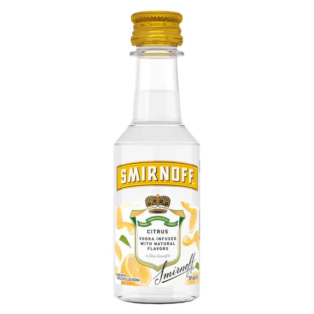 Smirnoff Vodka Citrus Flavored 50 ml 10 Pack