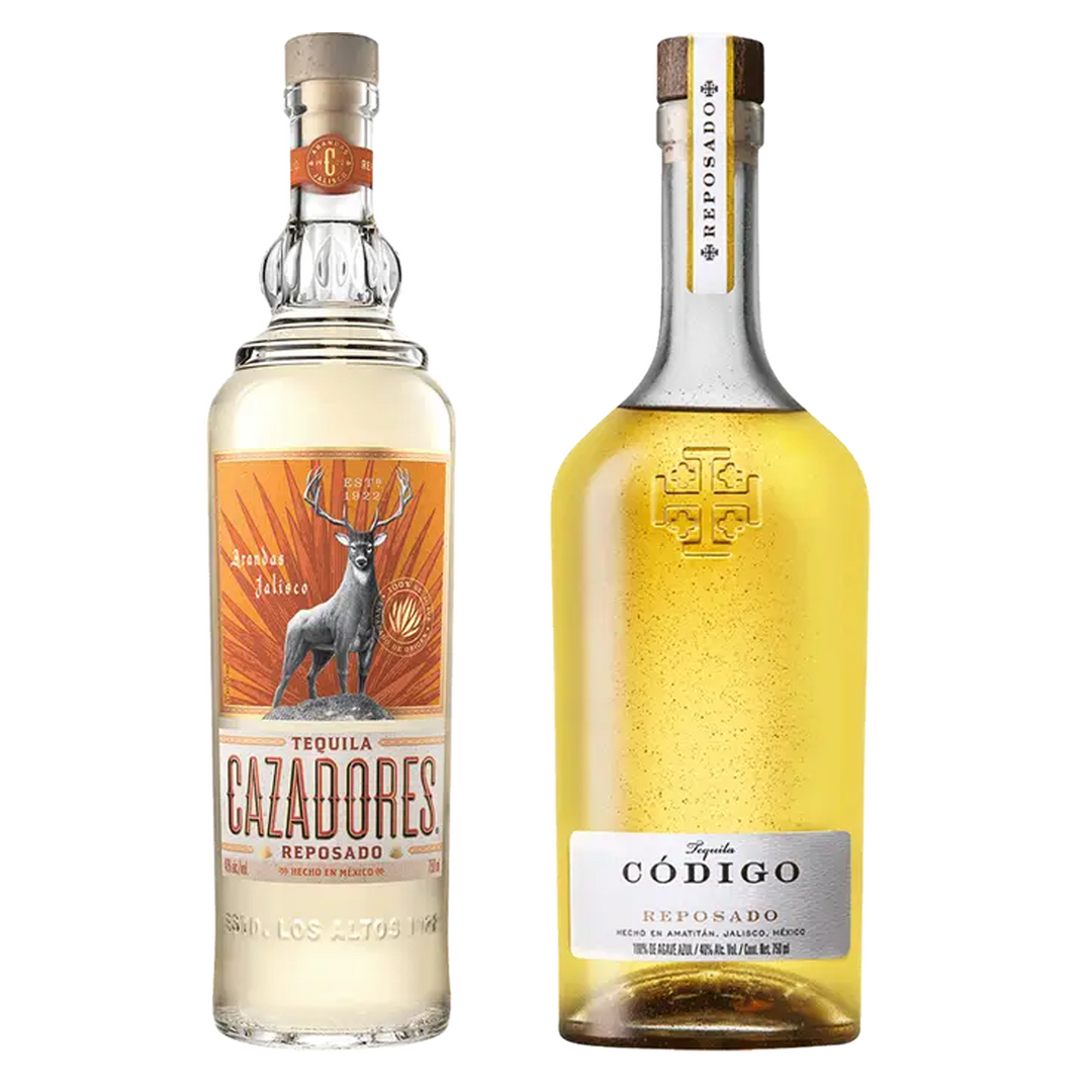 Cazadores Tequila Reposado & Codigo 1530 Tequila Reposado Bundle