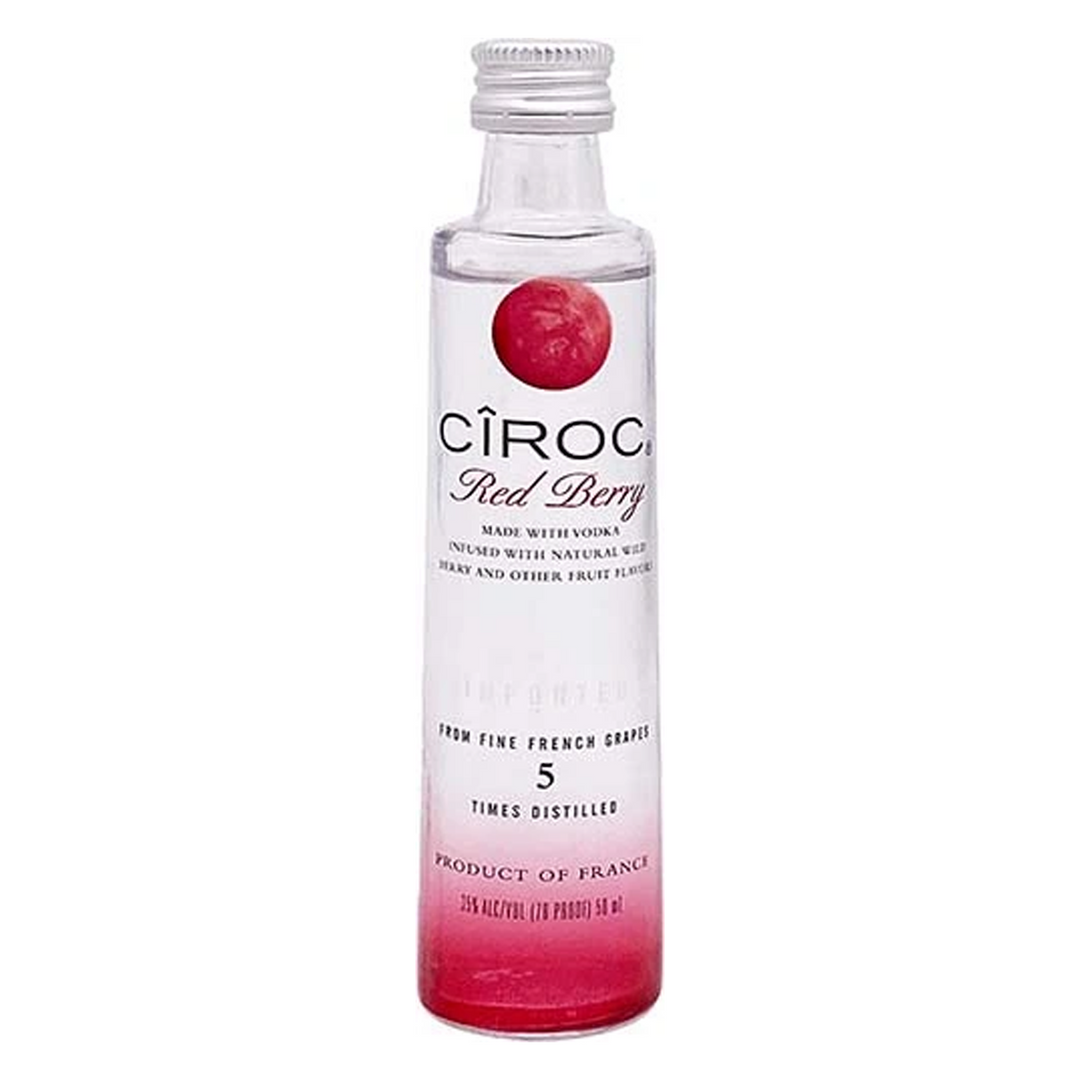 Ciroc Red Berry Flavored Vodka 50ml 15 Pack