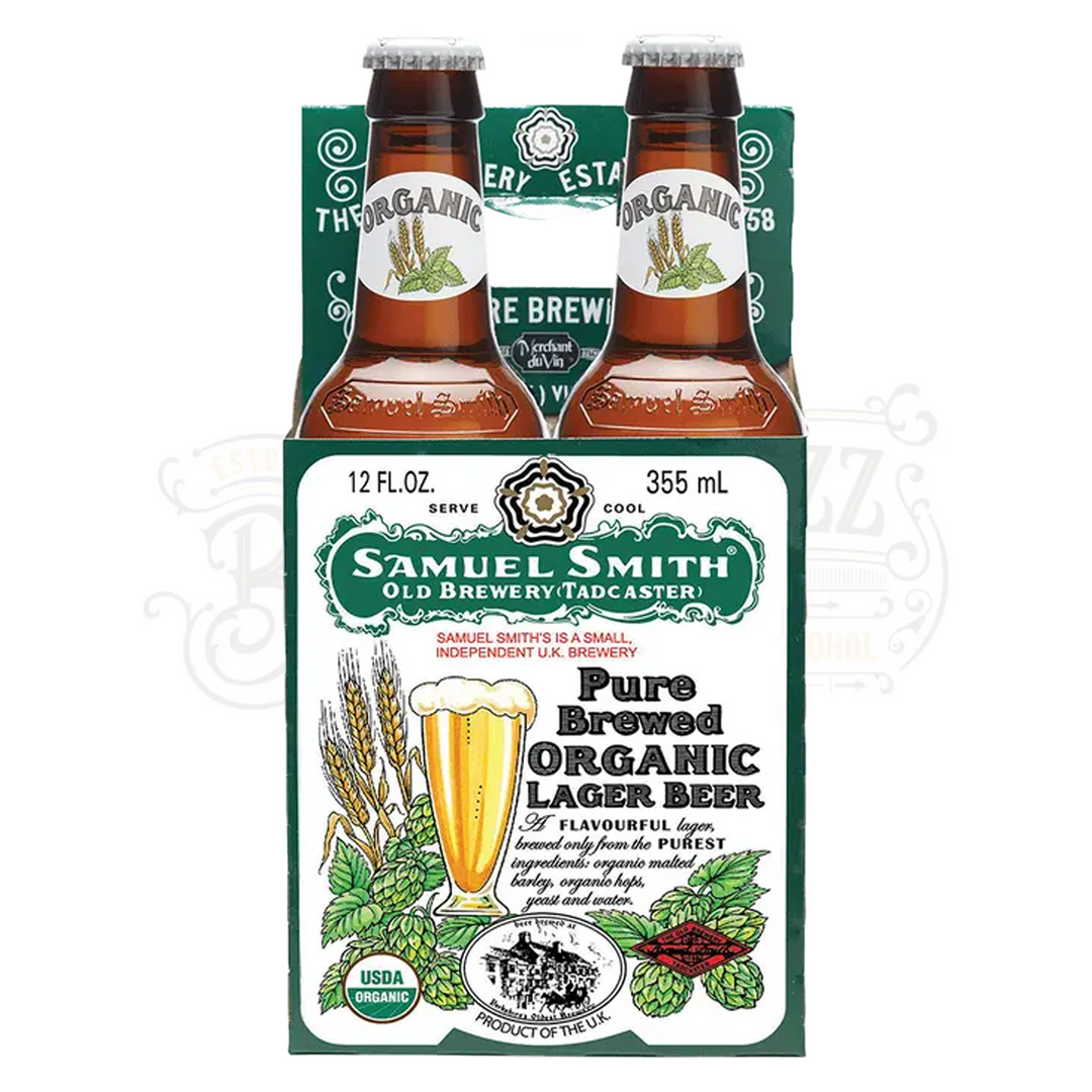 Samuel Smith Organic Lager Beer Pure Brewed 12 Pack