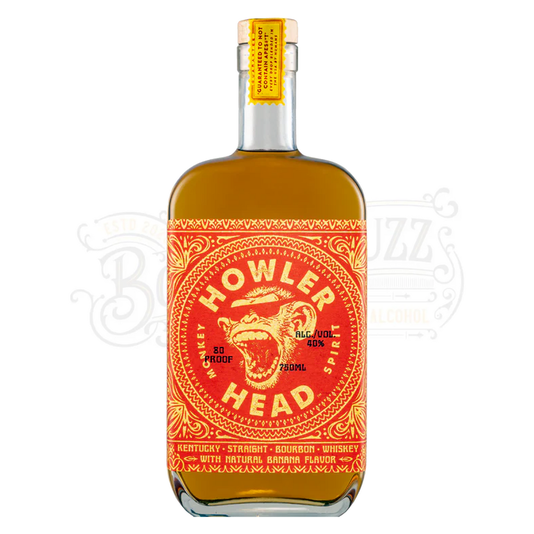 Howler Head Banana Flavored Whiskey Monkey Spirit 1.75L