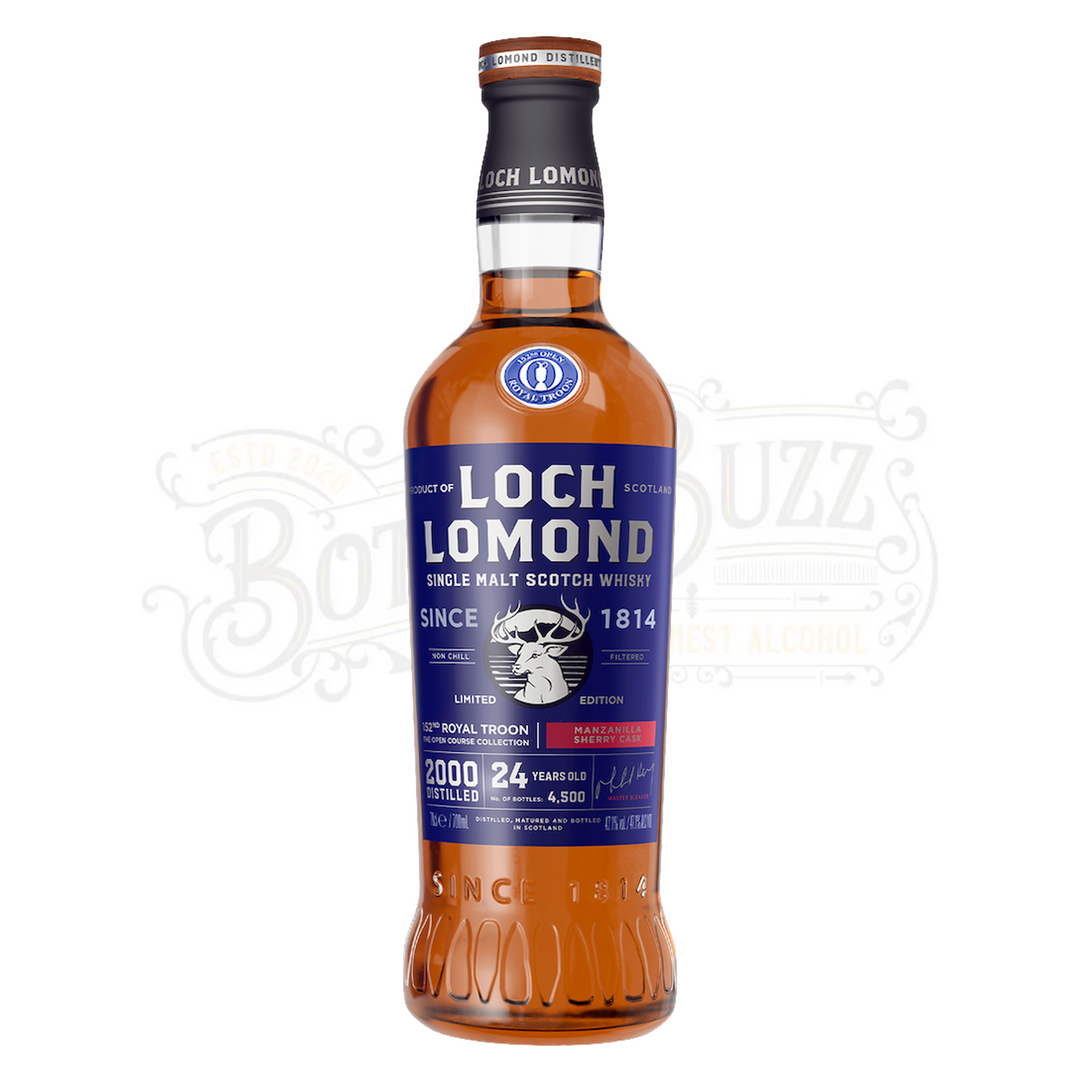 Loch Lomond Single Malt Scotch Limited Edition The Open Course Collection 152nd Royal Troon 24 Year