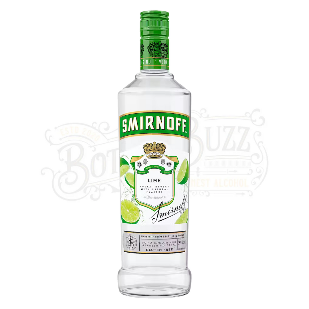 Smirnoff Lime Flavored Vodka 1.75L