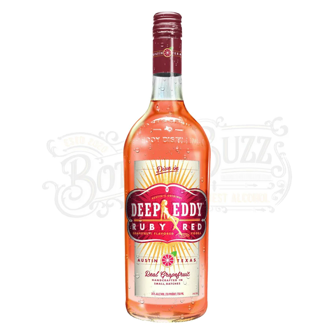 Deep Eddy Ruby Red Grapefruit Flavored Vodka 1L