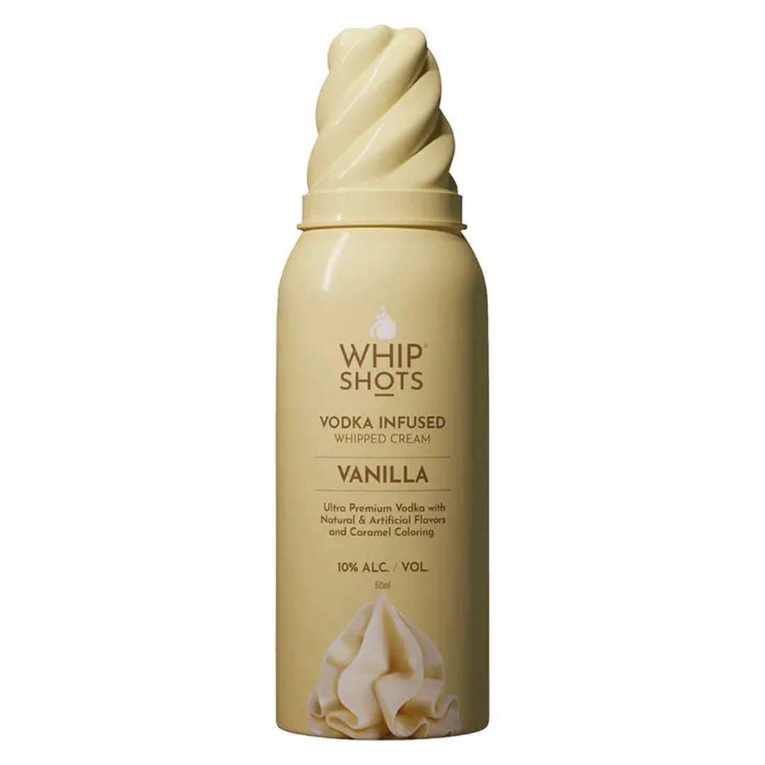 Whipshots Vanilla Vodka Infused Whipped Cream 50 ml 24 Pack