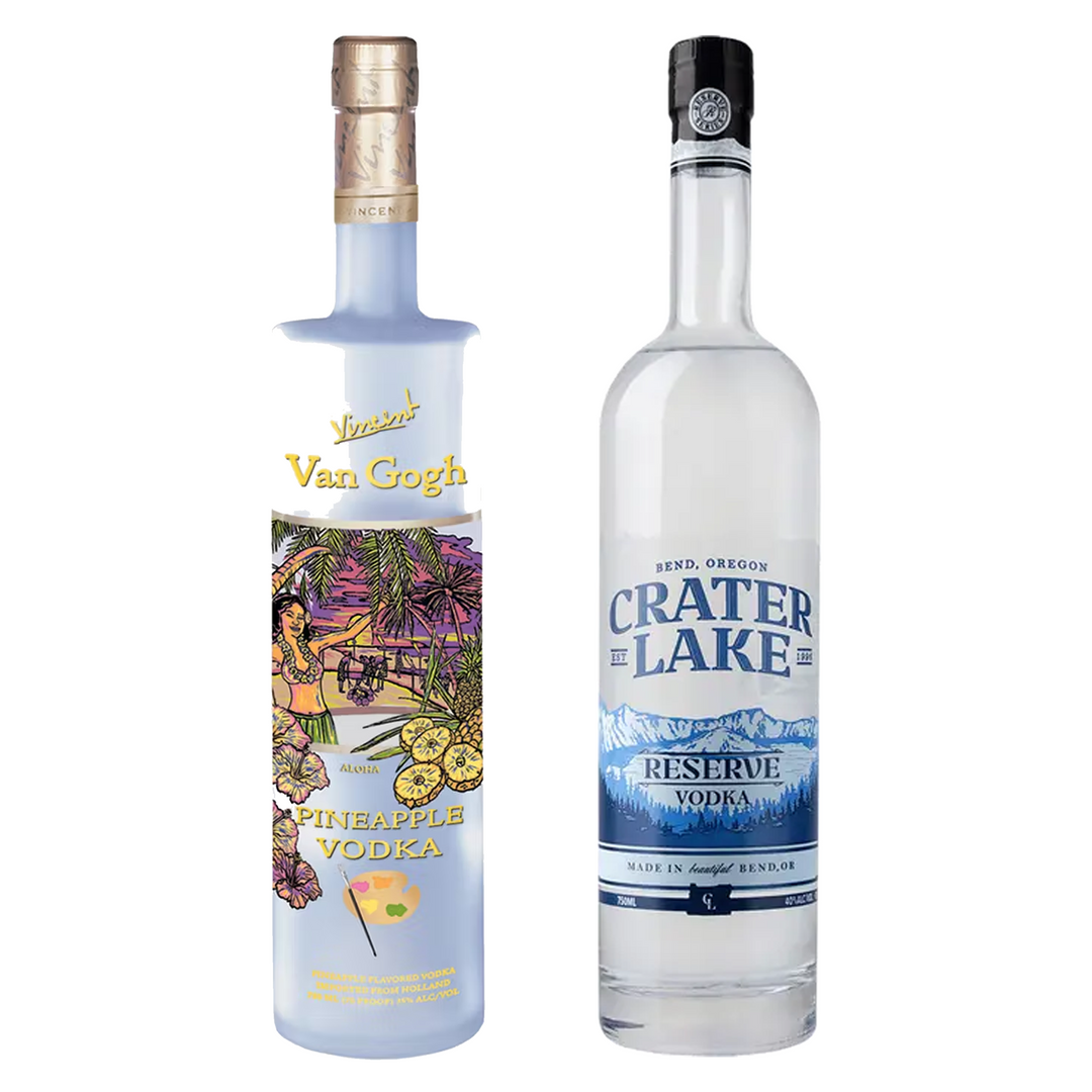 Van Gogh Pineapple Vodka & Crater Lake Reserve Vodka Bundle
