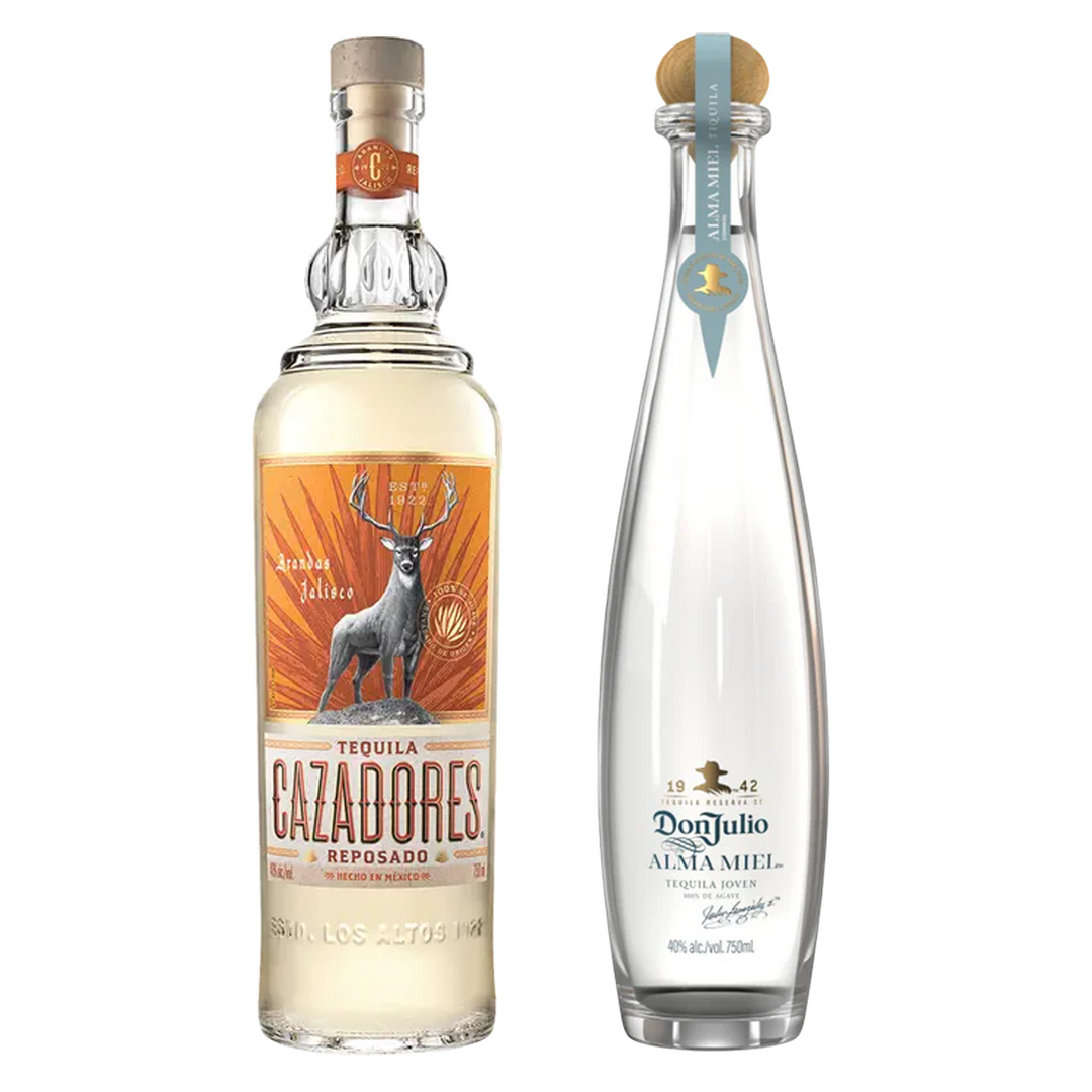 Cazadores Tequila Reposado & Don Julio Tequila Alma Miel Joven Bundle