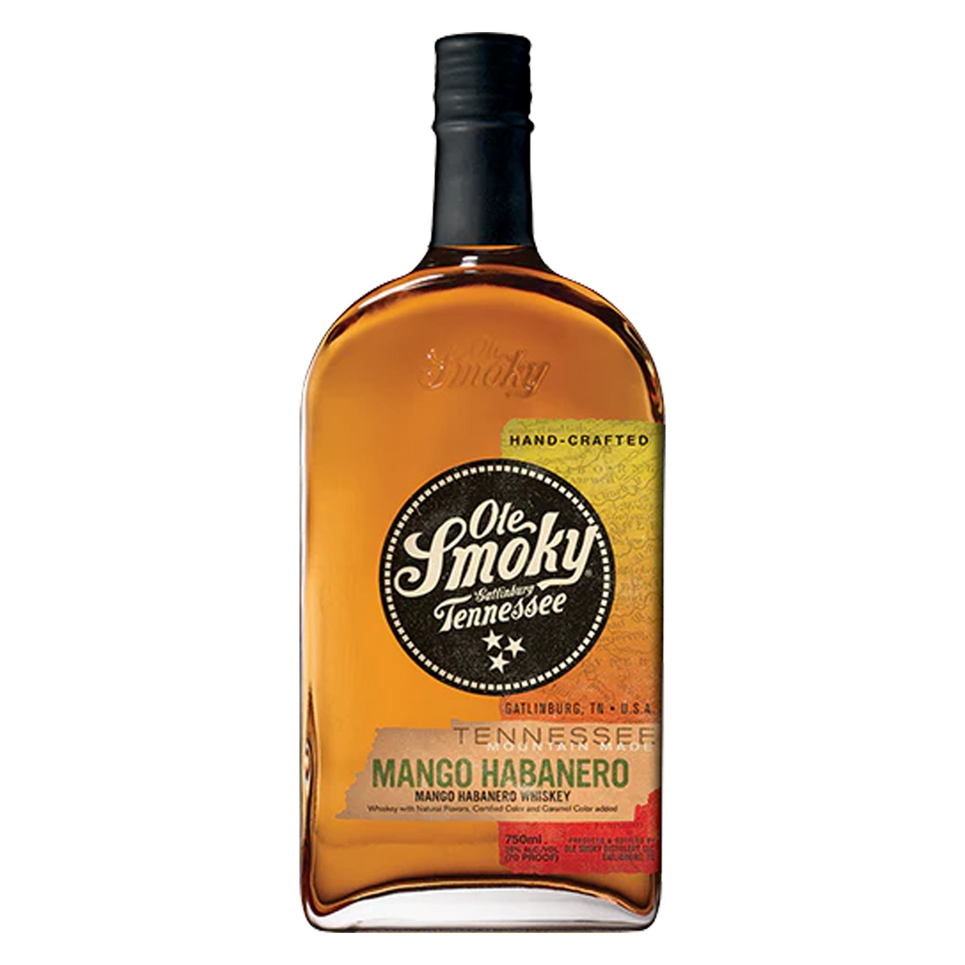 Ole Smoky Mango Habanero Flavored Whiskey Mountain Made 50ml 12 Pack