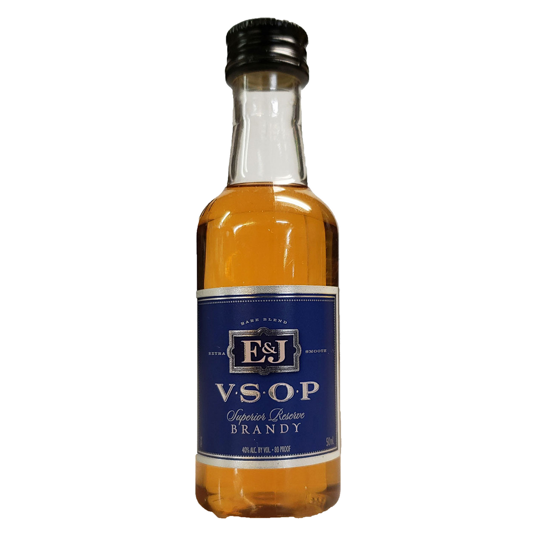 E&J VSOP Brandy 50ml 10 Pack