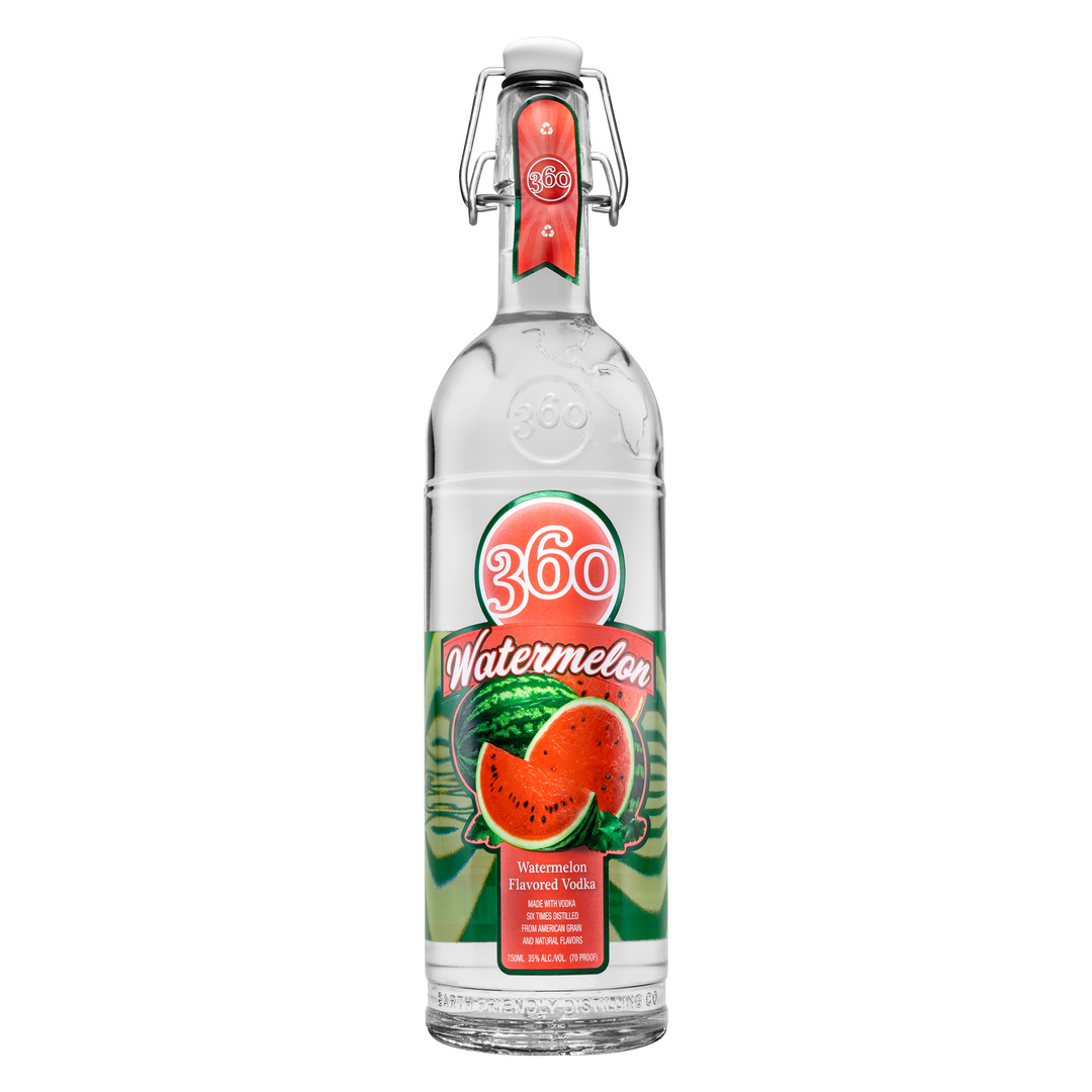 360 Watermelon Vodka 50 ml 10 Pack