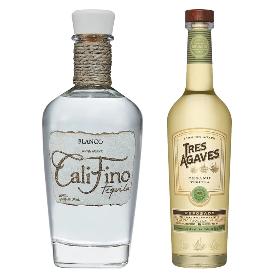 Califino Tequila Blanco & Tres Agaves Tequila Reposado Bundle