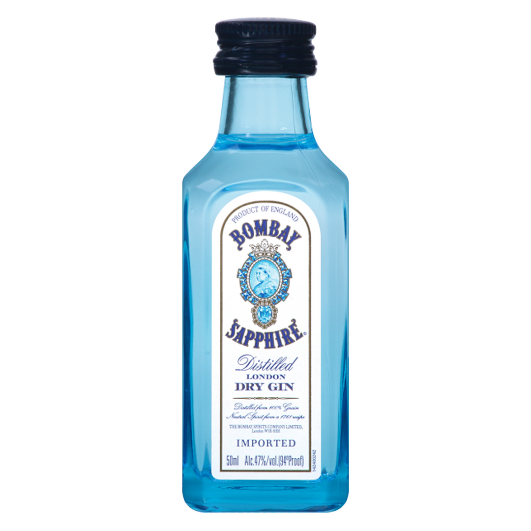 Bombay London Dry Gin Sapphire 50ml 12 Pack