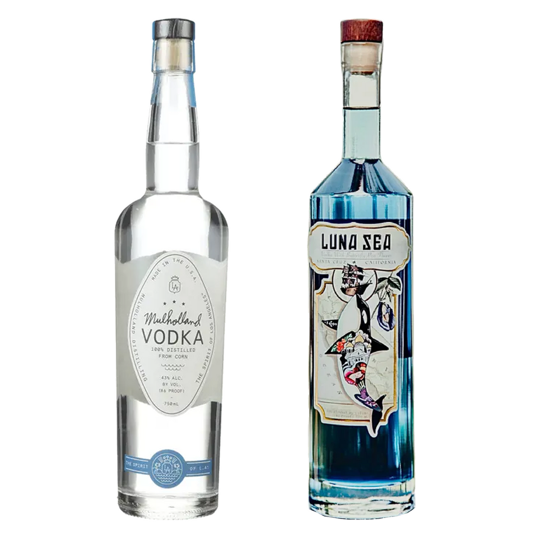 Mulholland Distilling Vodka & Luna Sea Vodka Specialty Bundle