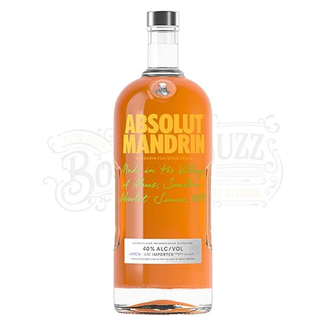 Absolut Orange Flavored Vodka Mandrin 1L