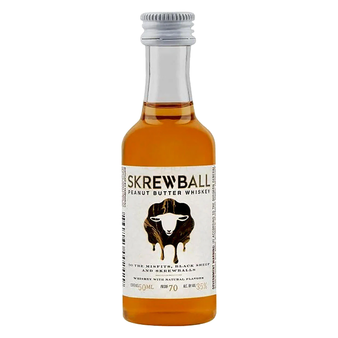 Skrewball Peanut Butter Flavored Whiskey 50ml 10 Pack