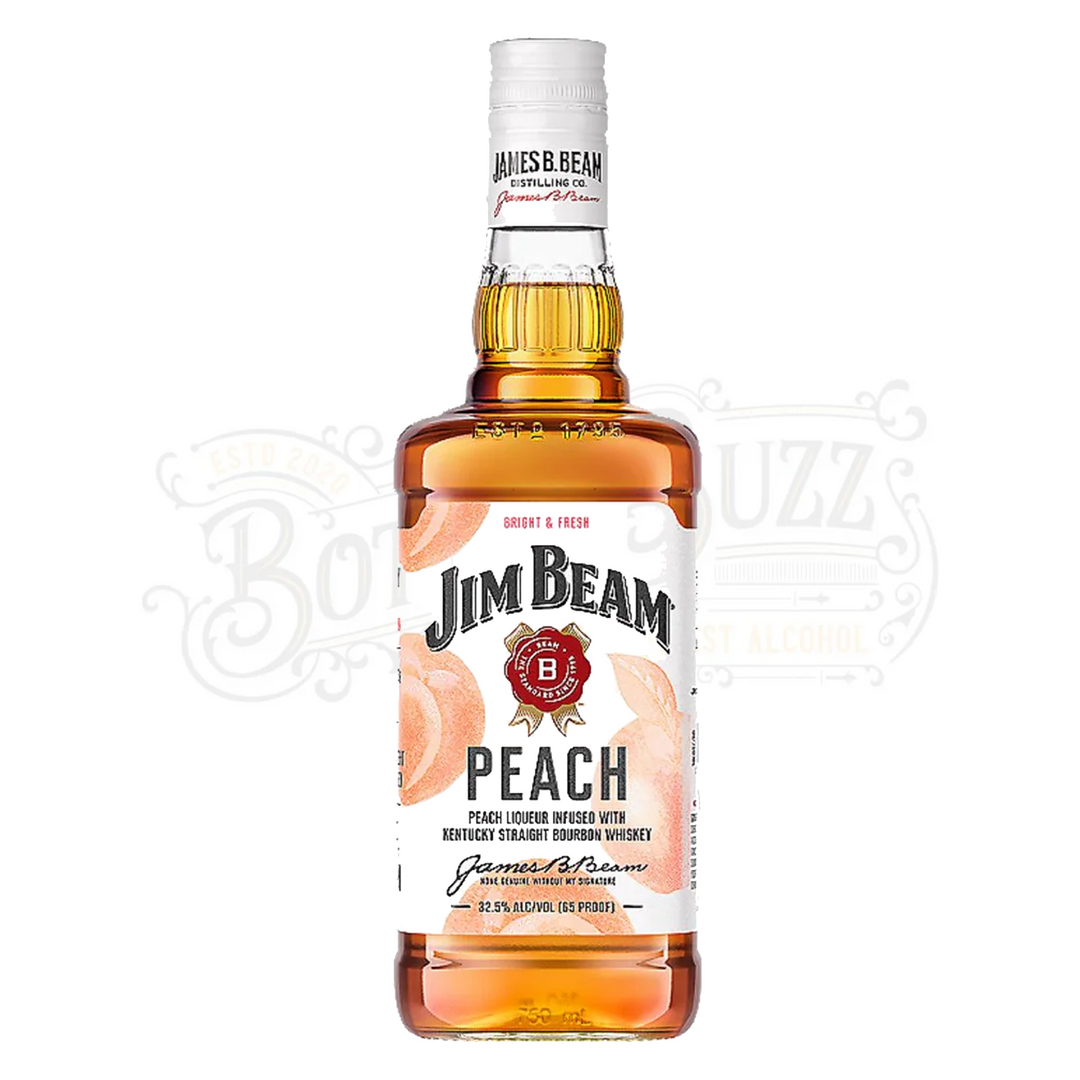 Jim Beam Peach Infused Straight Bourbon 1L