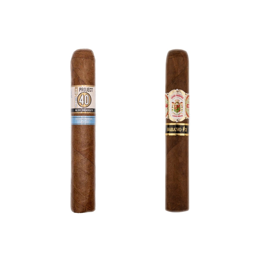 Alec Bradley Project 40 Toro (6x52) and Gran Habano Gran Robusto 3 Habano Robusto (6x54)