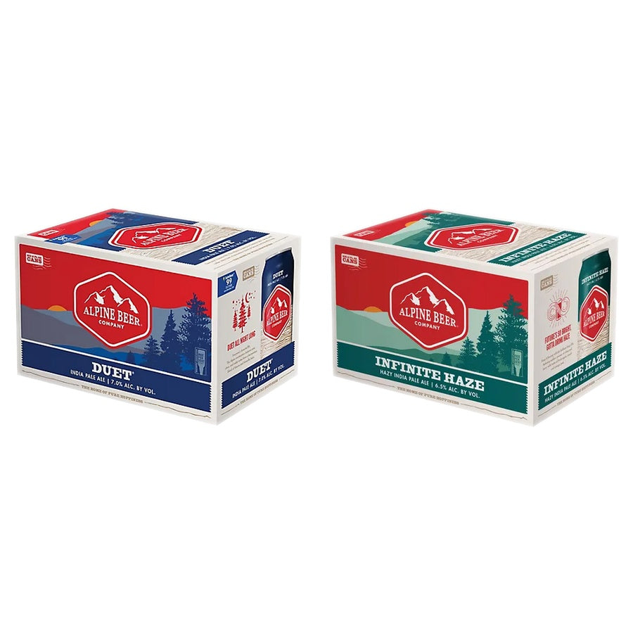 Alpine Duet 24 Pack and Alpine Infinite Haze 24 Pack