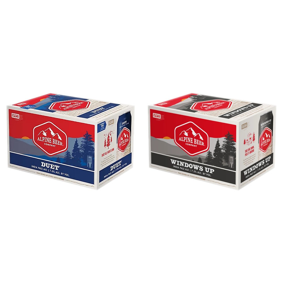 Alpine Duet 24 Pack and Alpine Windows Up 24 Pack