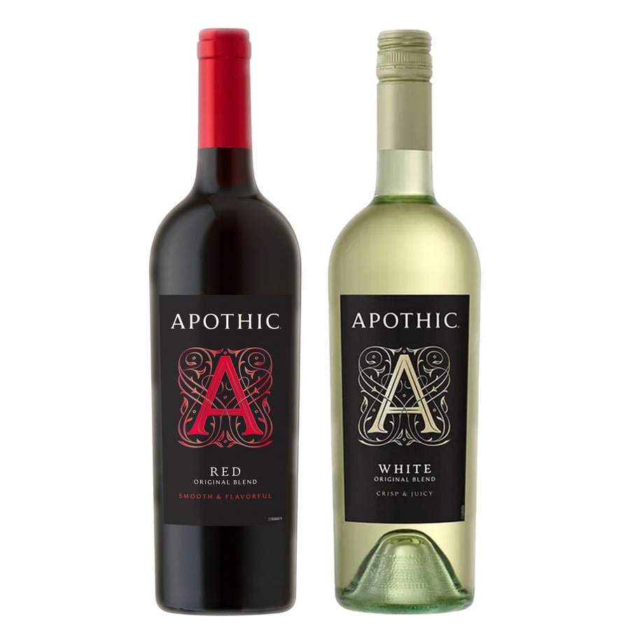 Apothic California Red and Apothic White