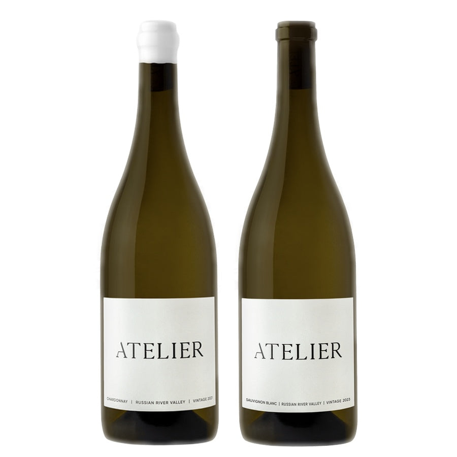 Atelier Chardonnay Russian River Valley and Atelier Sauvignon Blanc Russian River Valley
