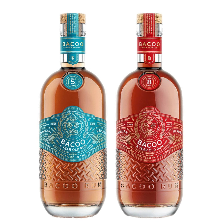 Bacoo Aged Rum 5 Yr and Bacoo Aged Rum 8 Yr