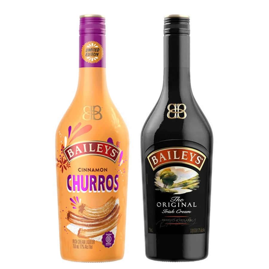 Baileys Cream Liqueur Churros and Baileys Irish Cream